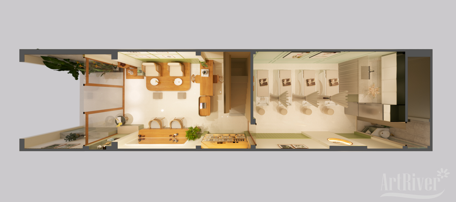 thiết kế spa