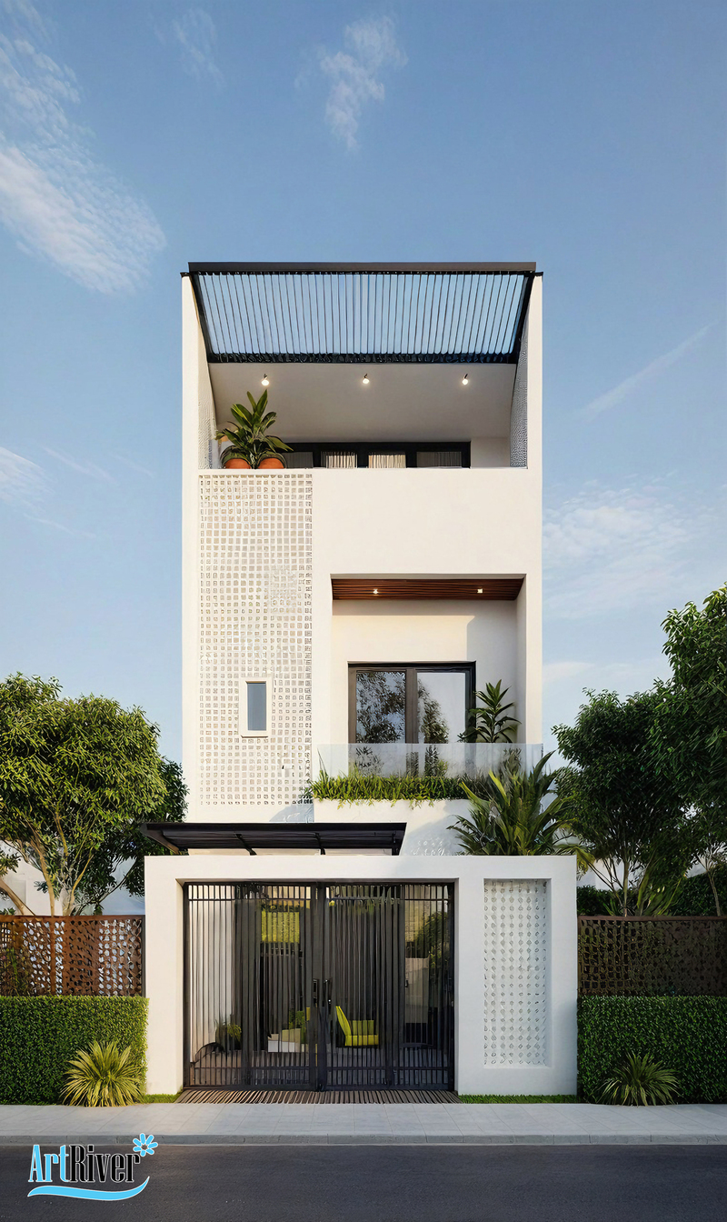 thiết kế nhà 2 tầng