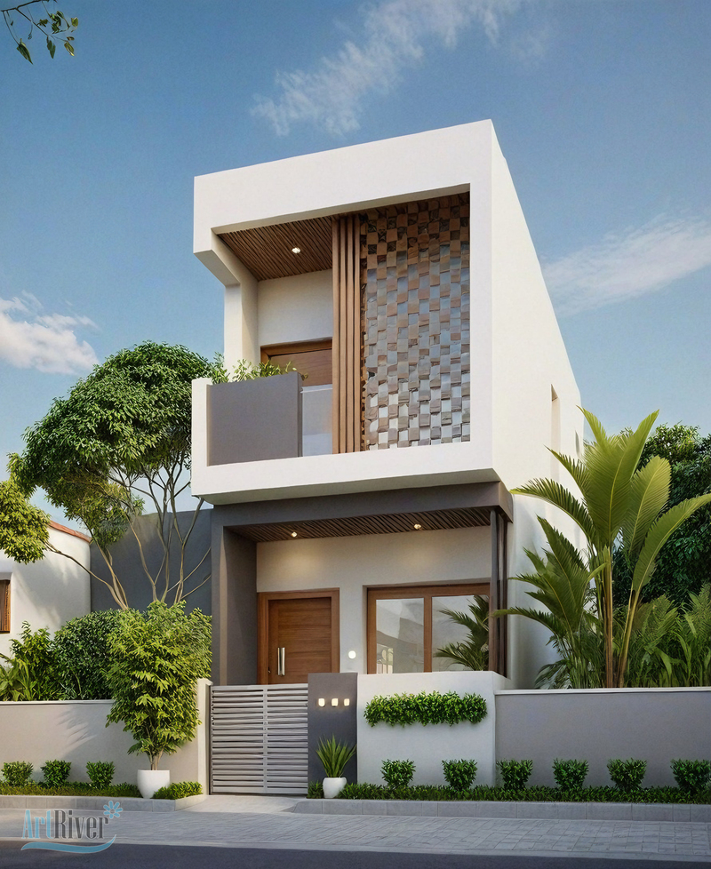 thiết kế nhà 2 tầng