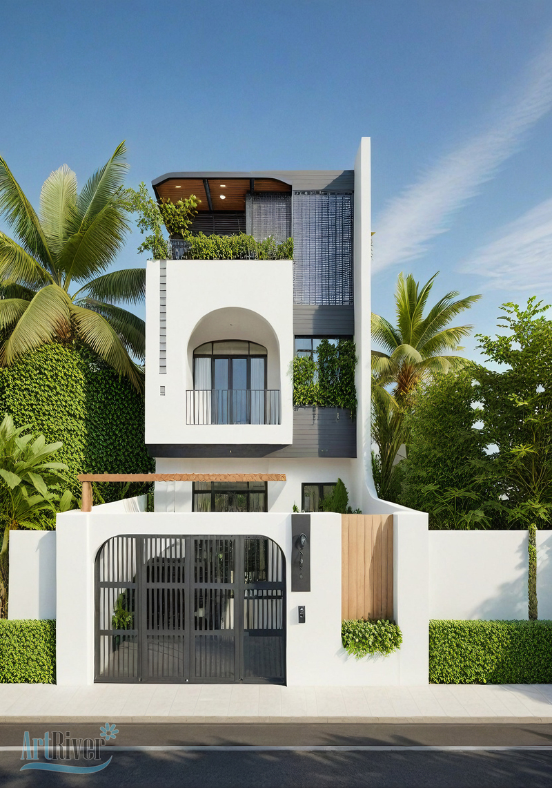 thiết kế nhà 2 tầng