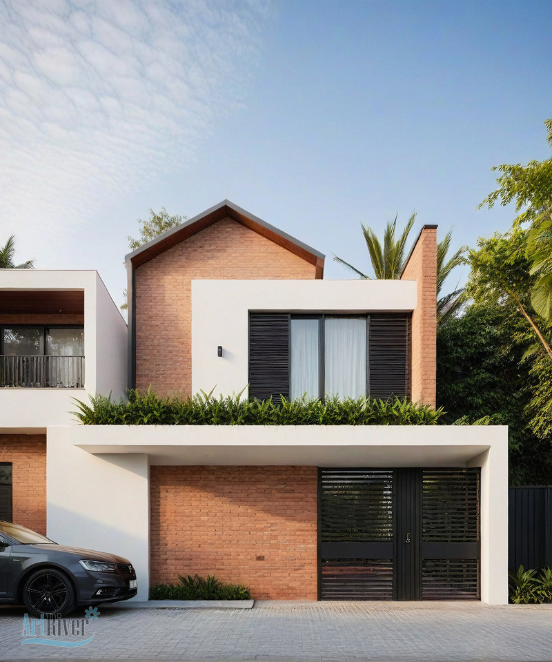 thiết kế nhà 2 tầng