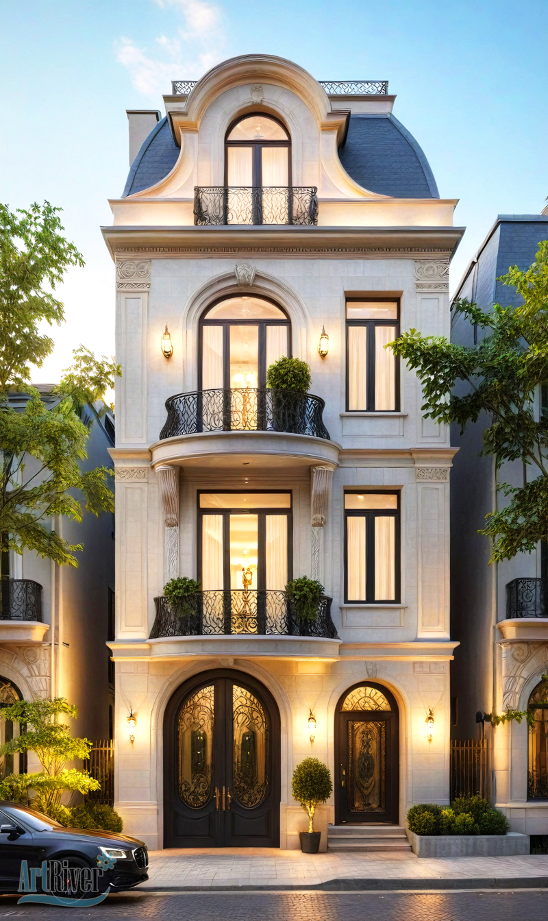 nhà 4 tầng
