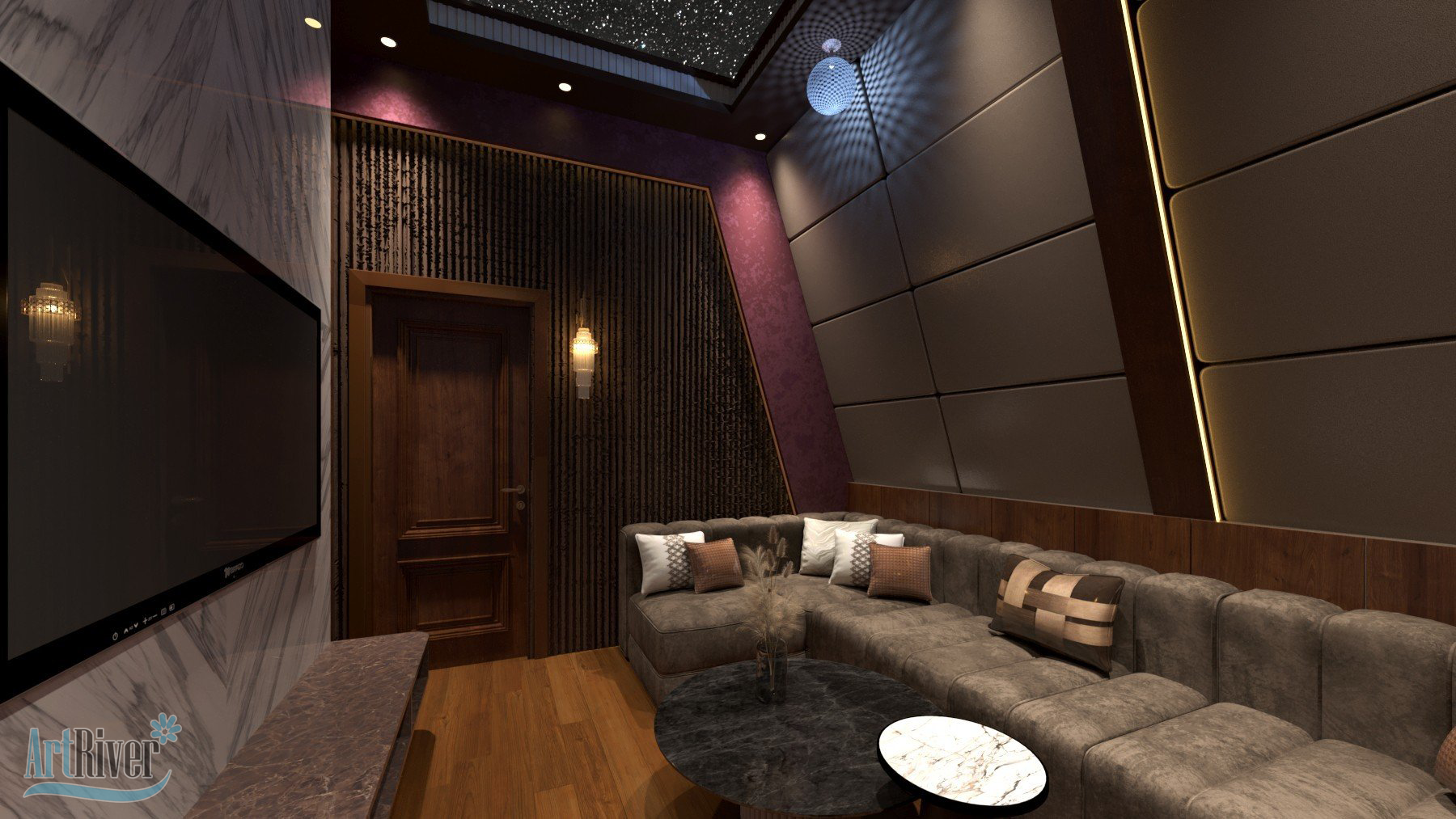 Thiết kế phòng karaoke đẹp