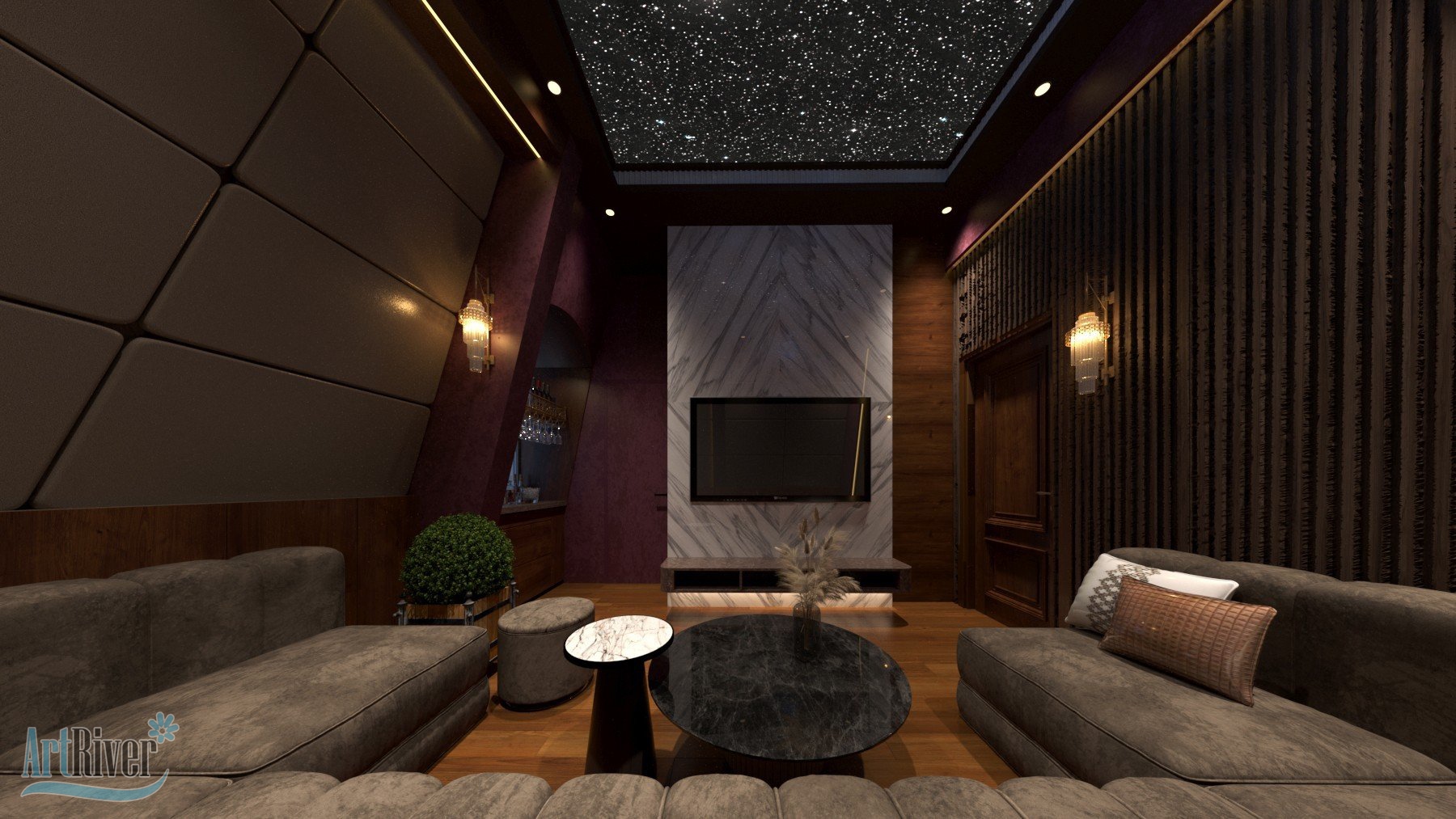 Thiết kế quán karaoke