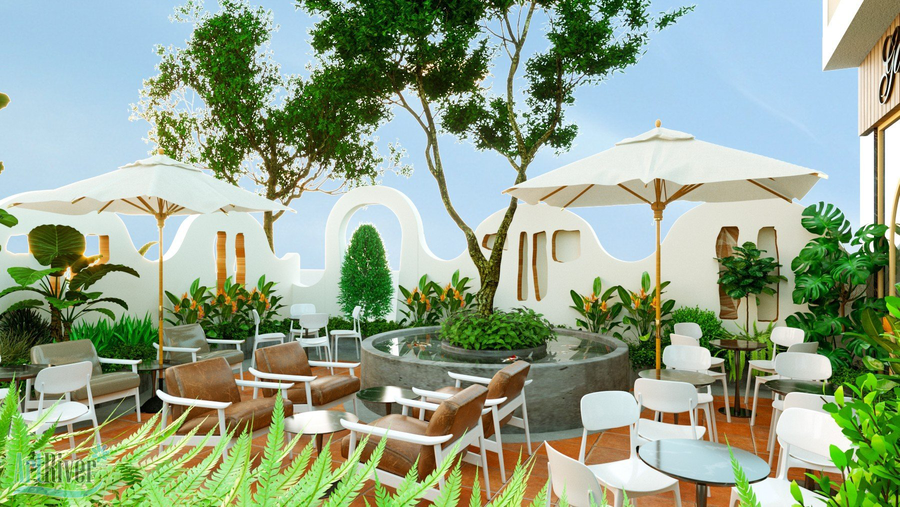 thiết kế quán cà phê