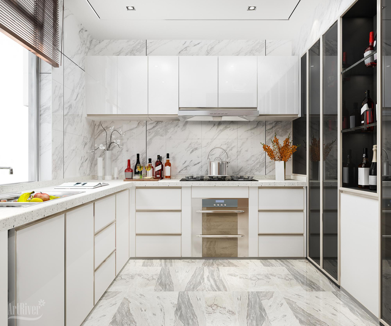 thiết kế nhà bếp