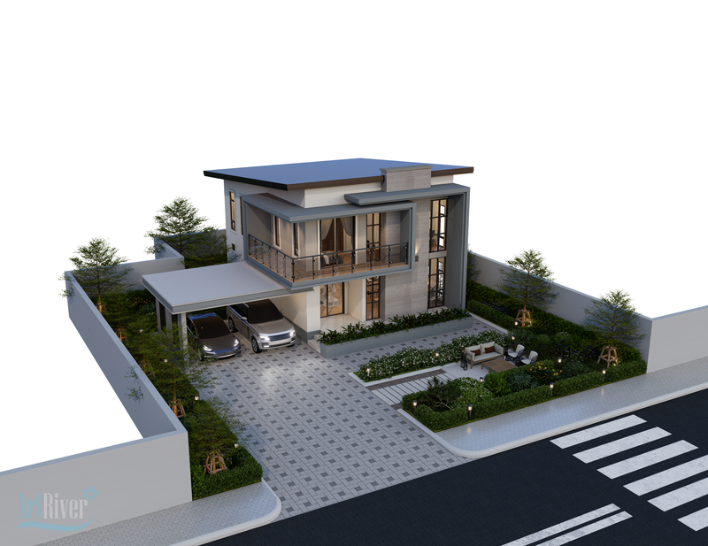 biệt thự hiện đại