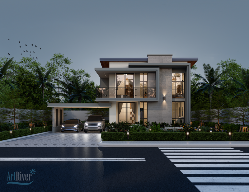 biệt thự hiện đại