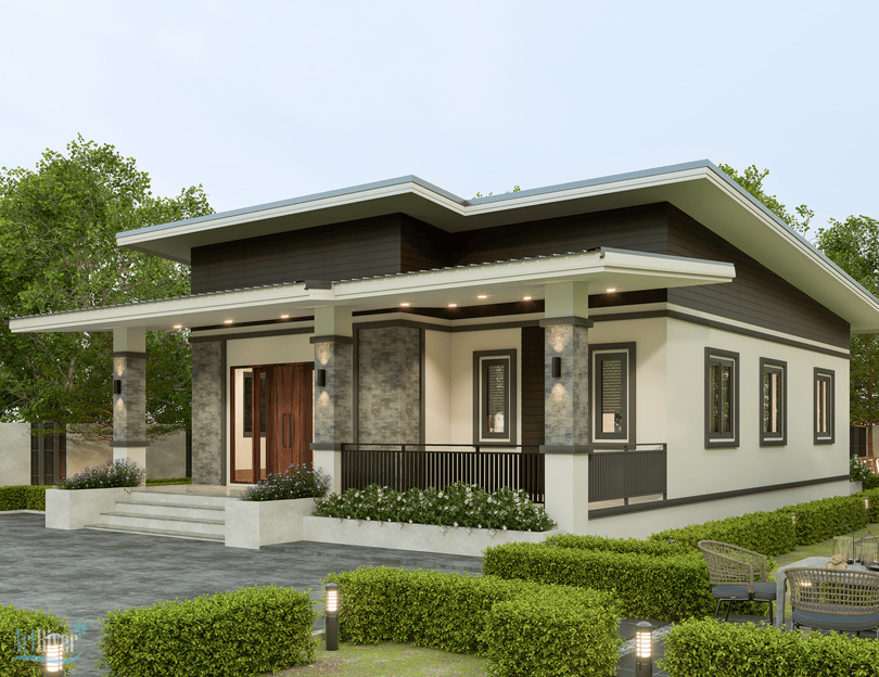 nhà vườn hiện đại