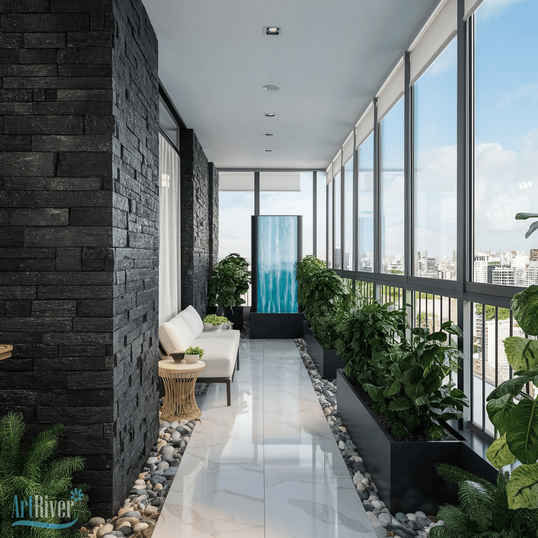 thiết kế sân thượng