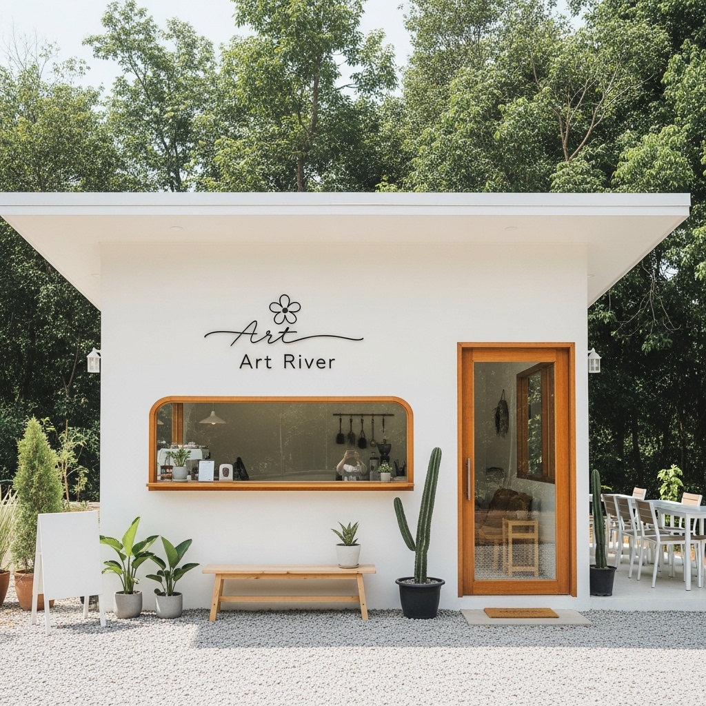 mặt tiền quán cà phê