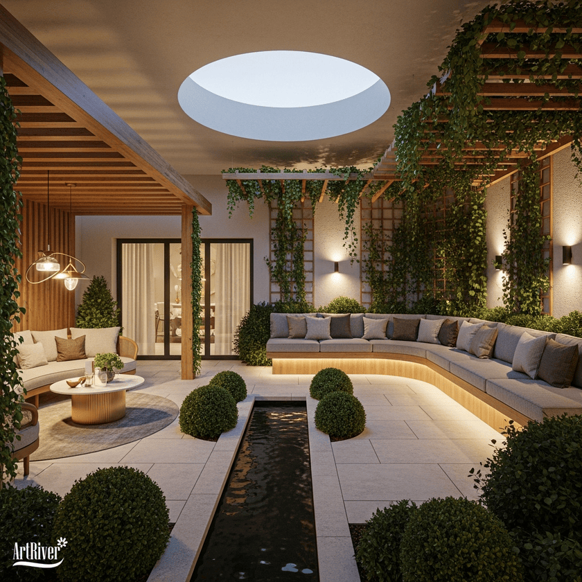 thiết kế tiểu cảnh sân vườn